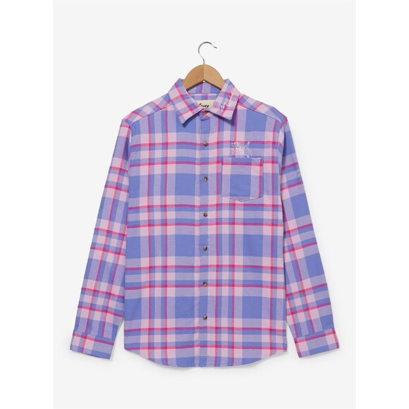 Cakeworthy Disney Cinderella Fairy Godmother Flannel Shirt 2X - Picture 2 of 12